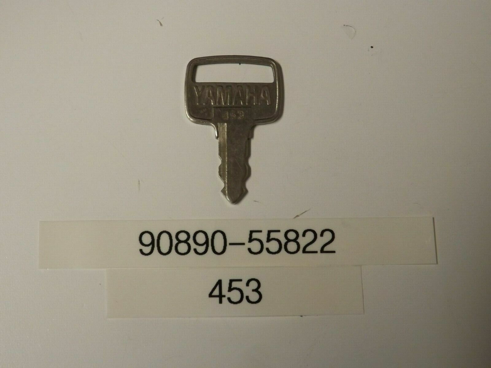 Yamaha Factory Ignition Switch Key # 453 Part# 90890-55822-00 OEM