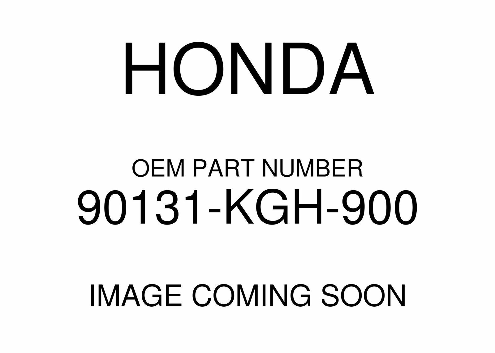 Honda 2014-2018 Grom Flange 8X25 Bolt 90131-KGH-900 New OEM
