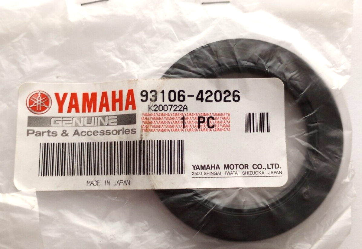 Yamaha Raptor, Banshee, Grizzly, Blaster Oil Seal NOS 93106-42026 (L-6971)