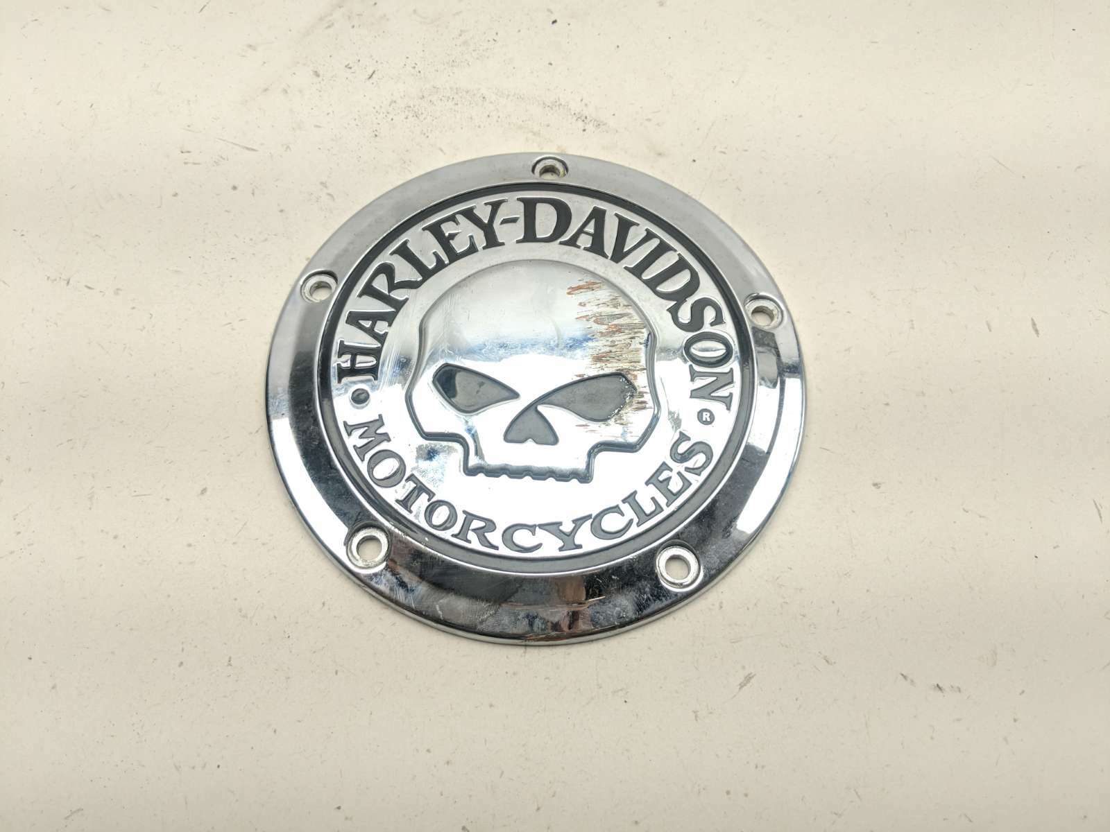 08 Harley FXD Dyna Super Glide Primary Clutch Derby Cover