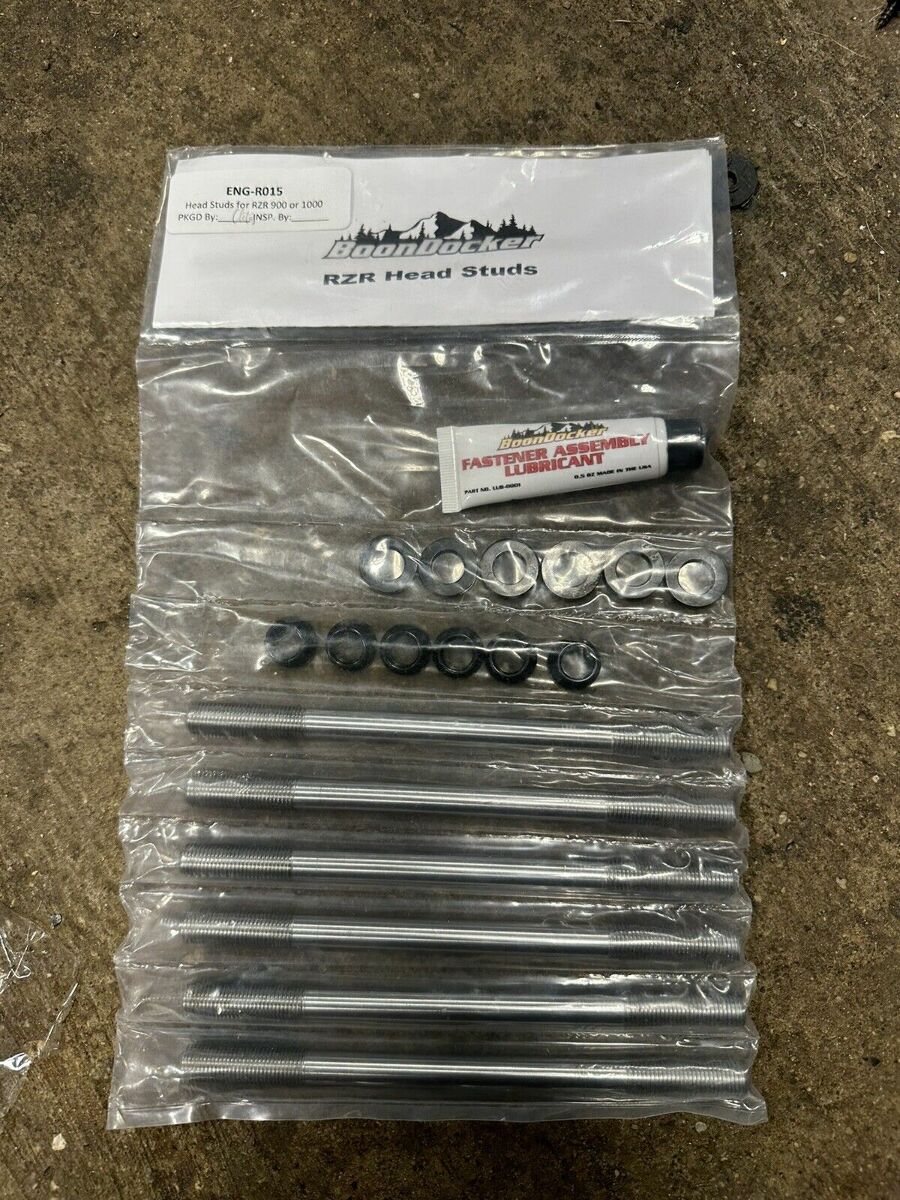 BOONDOCKER ENG-R015 PERFORMANCE HEAD STUDS RZR 900-1000