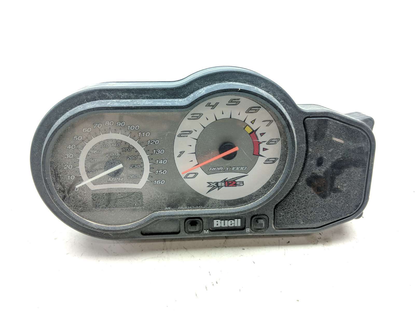 04 Buell Lightning XB12 Instrument Gauge Cluster Speedometer Tachometer