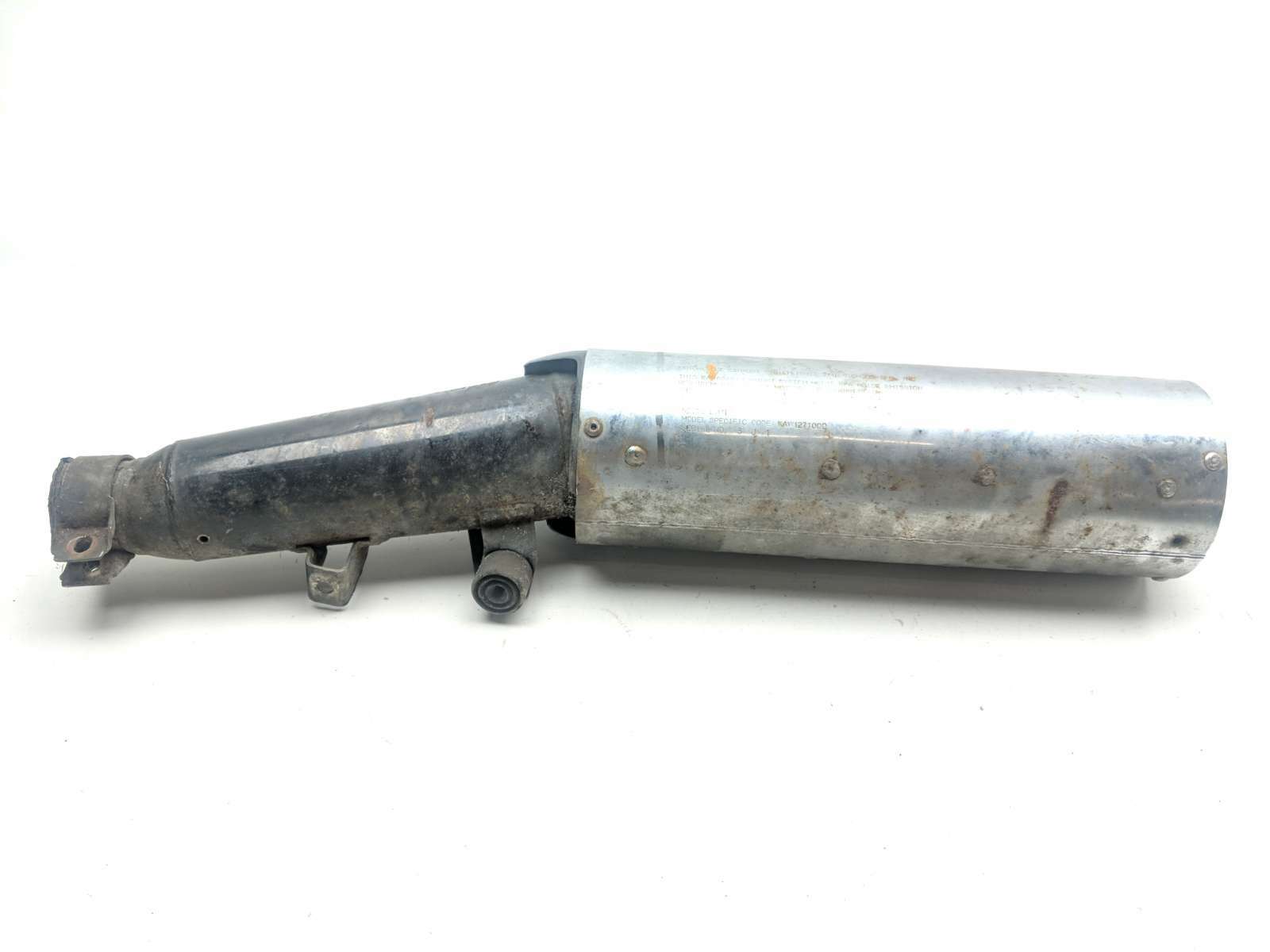 94 Kawasaki Concours ZG1000 Exhaust Muffler Silencer Can (B)
