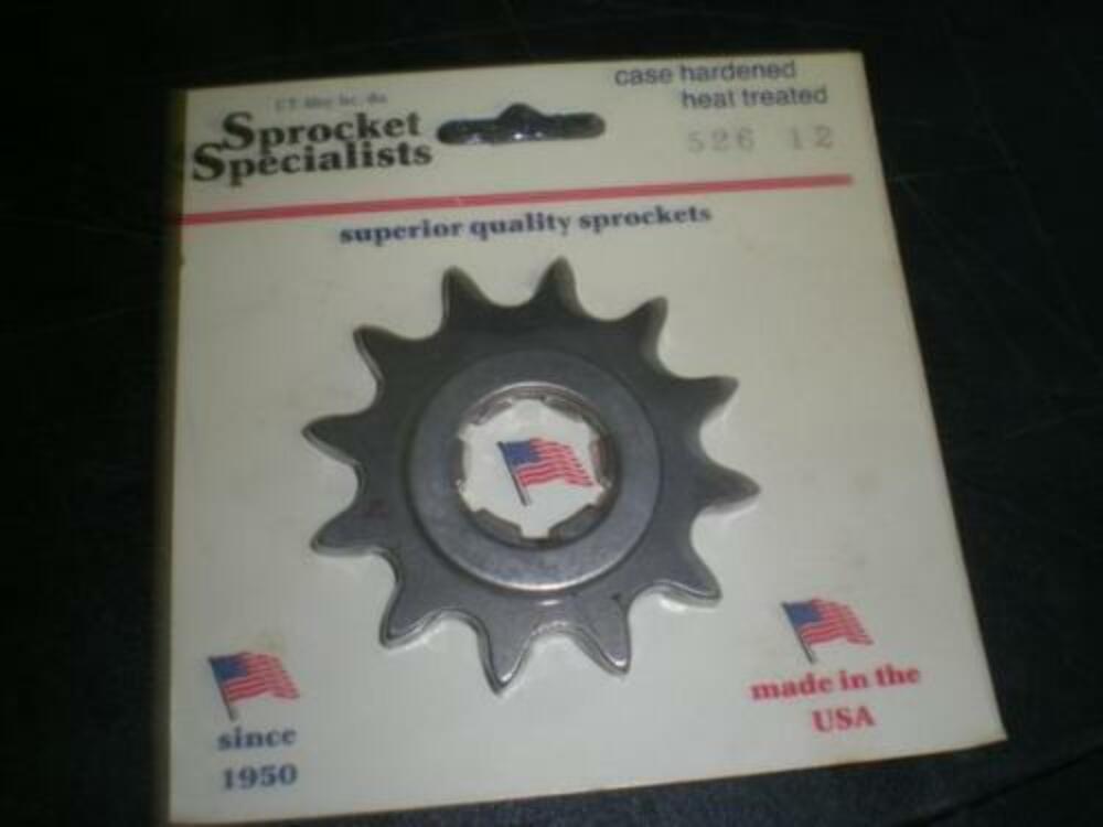 NOS Sprocket Specialists Front 12T Sprocket Fits: Kawasaki 1982-96 (526-12)