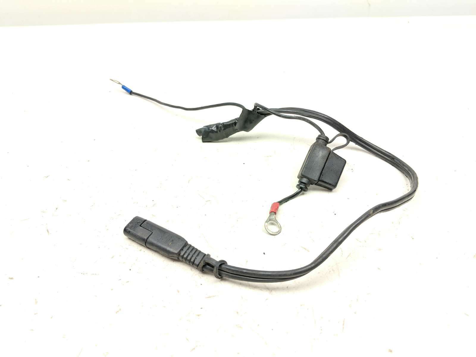 07 Suzuki V Strom DL650 Battery Cable Wire With Fuse (A)