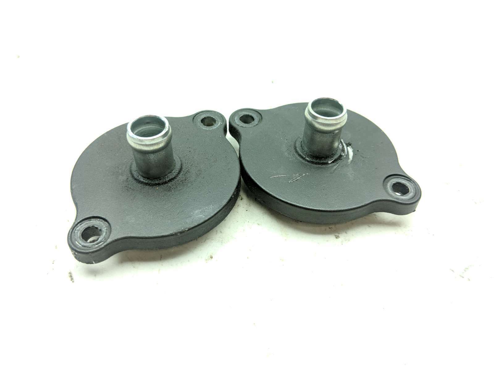 09 Moto Guzzi Stelvio 1200 Engine Motor Oil Bleed Covers