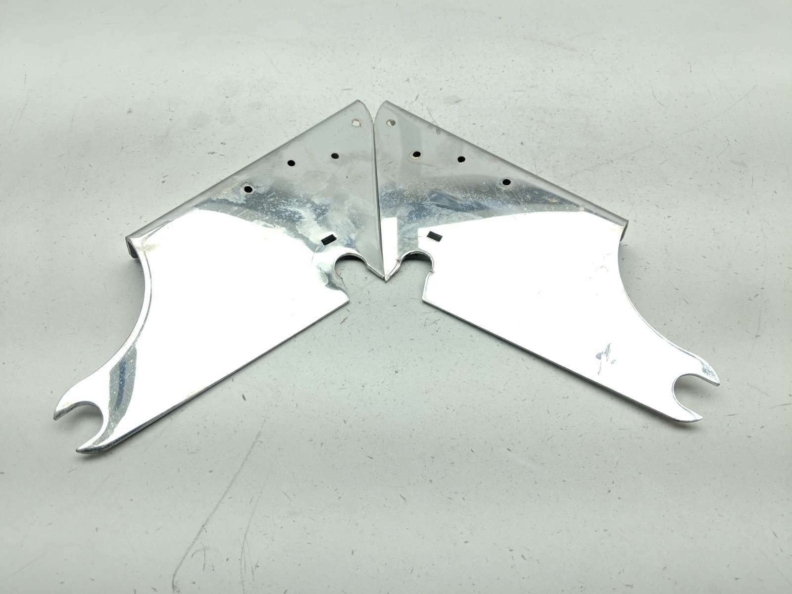 20 Harley Davidson Freewheeler FLRT Mount Brackets Chrome