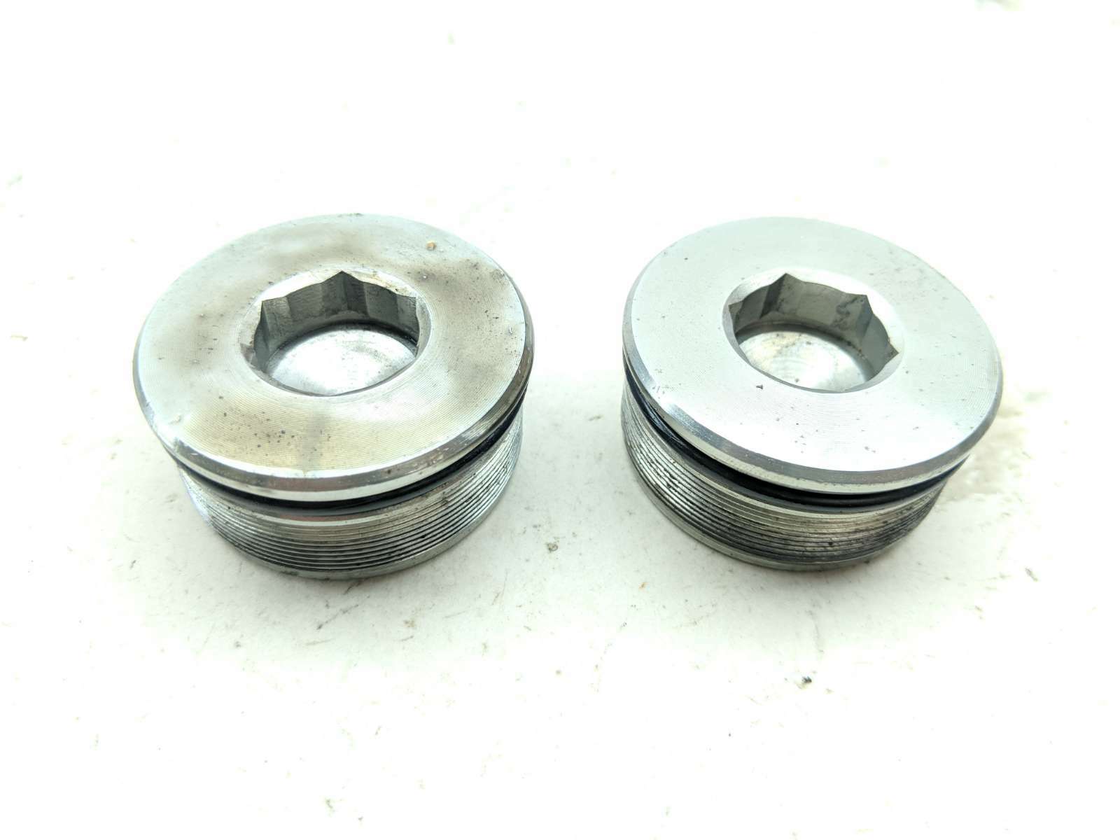 20 Harley Davidson Freewheeler FLRT Front Fork Ends Caps Lids