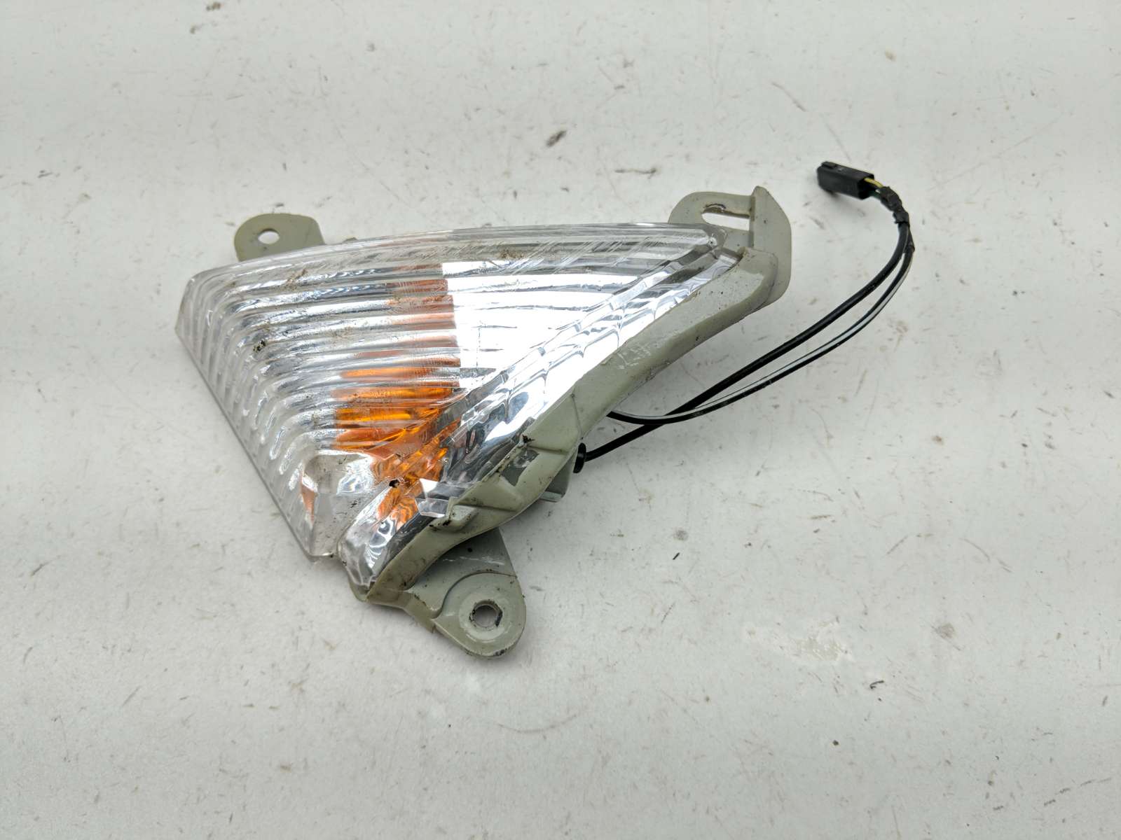 06 Kawasaki Ninja ZX6R ZX 636 Front Turn Signal Flasher Indicator Light (B)