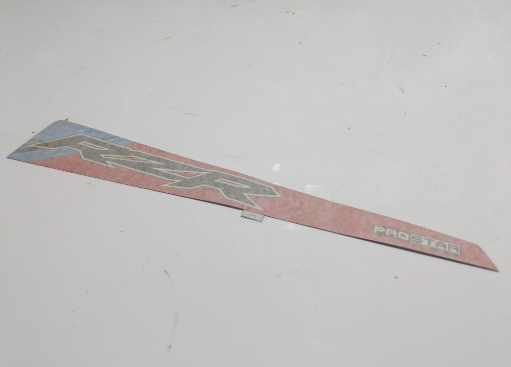 Polaris Fender Decal Rear Top Left Genuine OEM Part 7189608 Qty 1