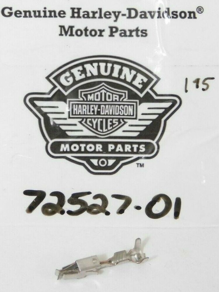Genuine Harley Davidson Motorcycle Wire Terminal Socket End OEM 72527-01 QTY 2