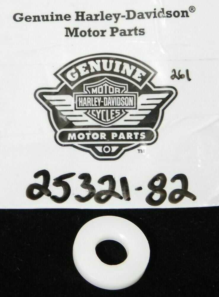 NOS Genuine Harley-Davidson Thrust washer.135" Breather Valve OEM 25321-82 QTY-2