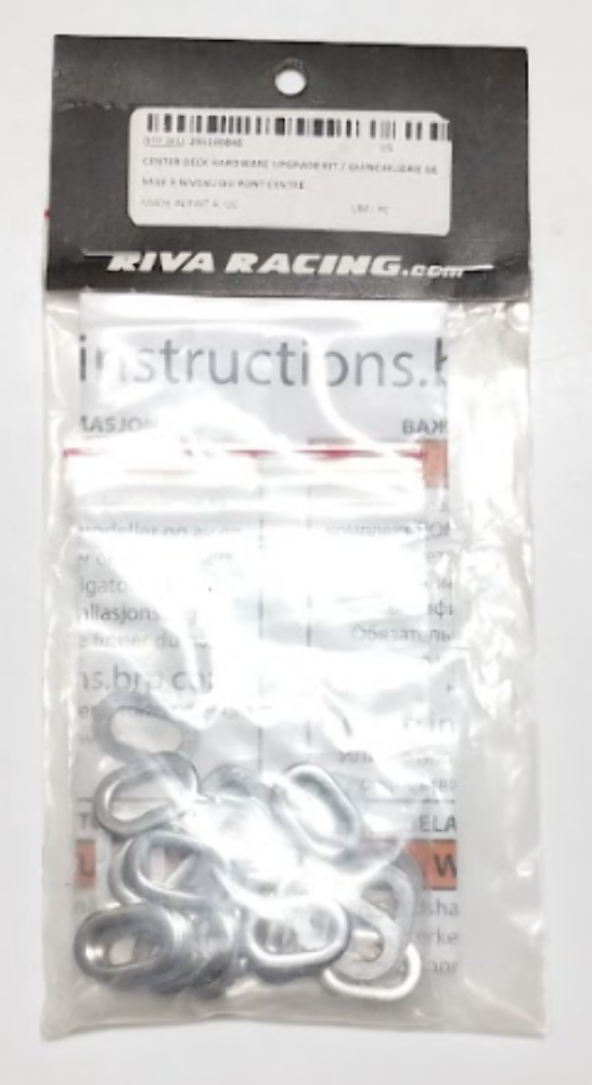 RIVA RACING Main Deck Hardware Upgrade Kit 295100848 - SPARK CENTER WASHERS