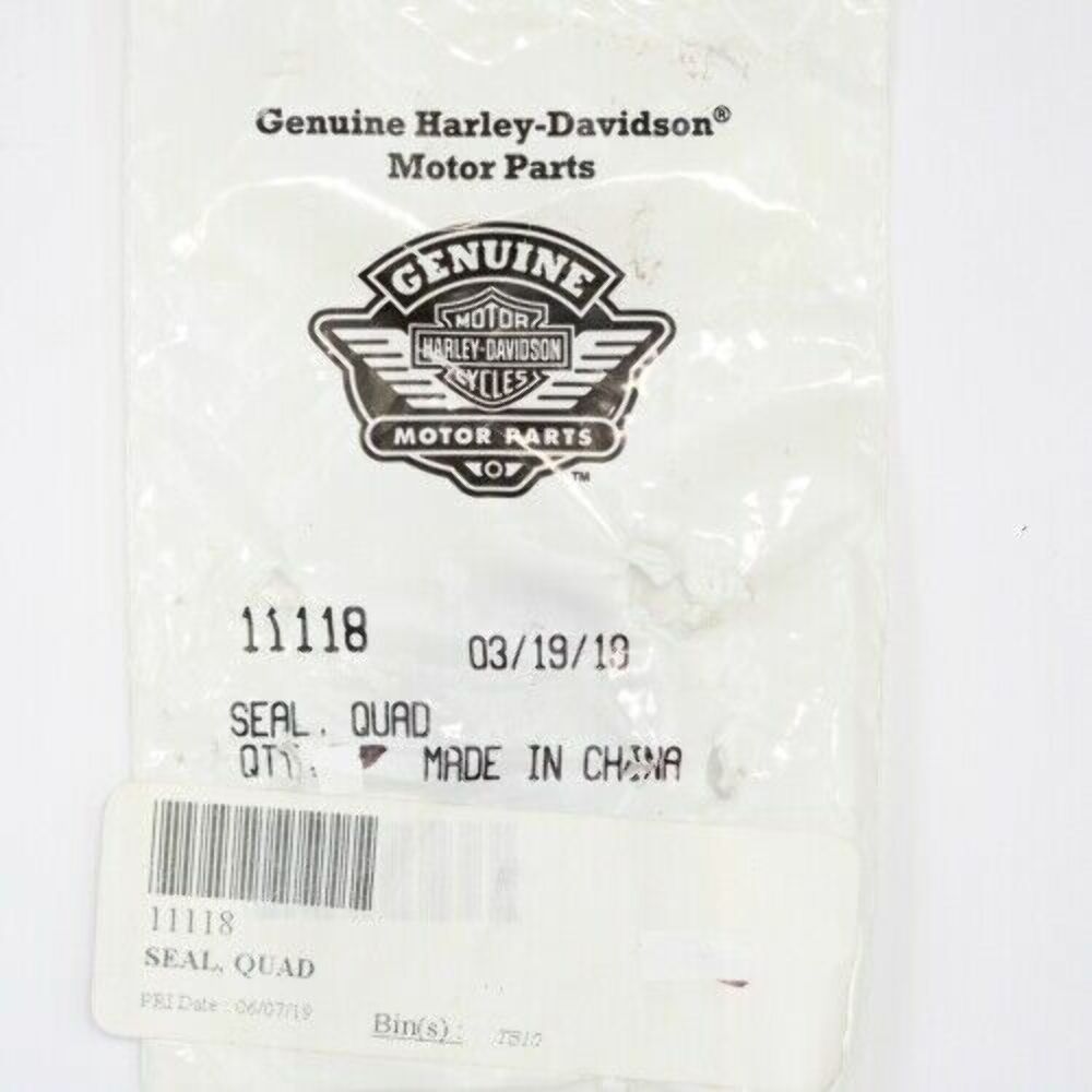 Harley-Davidson Quad Seal Part Number - 11118