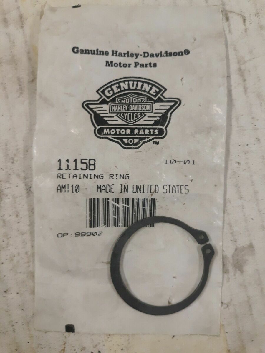 Summer　SALE　⑮ 1980-2023 Harley-Davidson OEM Retaining Ring C-Clip 11158 QTY 5