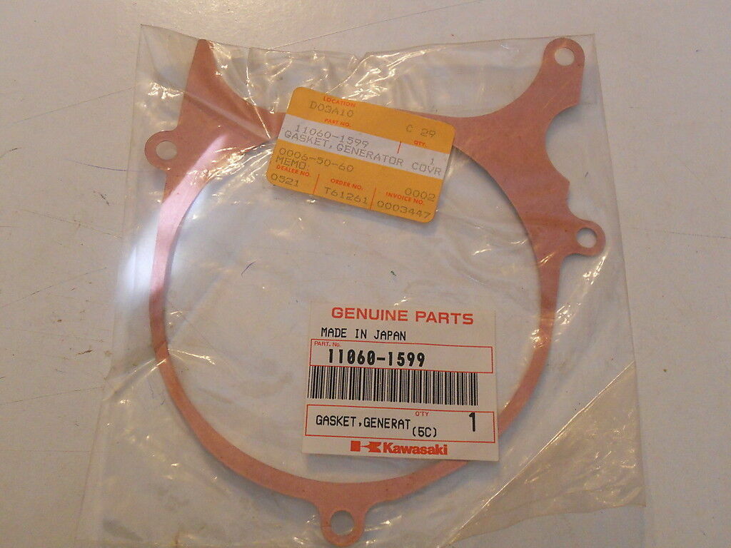 NOS Kawasaki Generator Cover Gasket KD 125 KE 125 KX 125 11060-1599