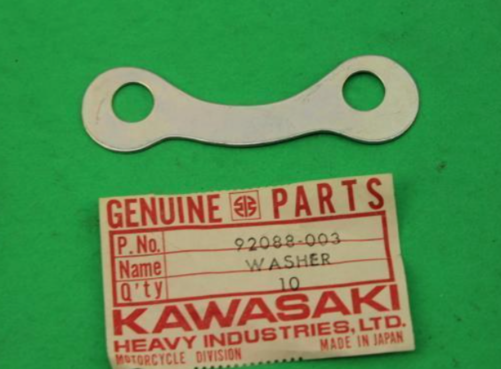 NOS KAWASAKI C2SS MC1 D1 KM100 G3 SPROCKET LOCK WASHER 92088-003 QTY 3