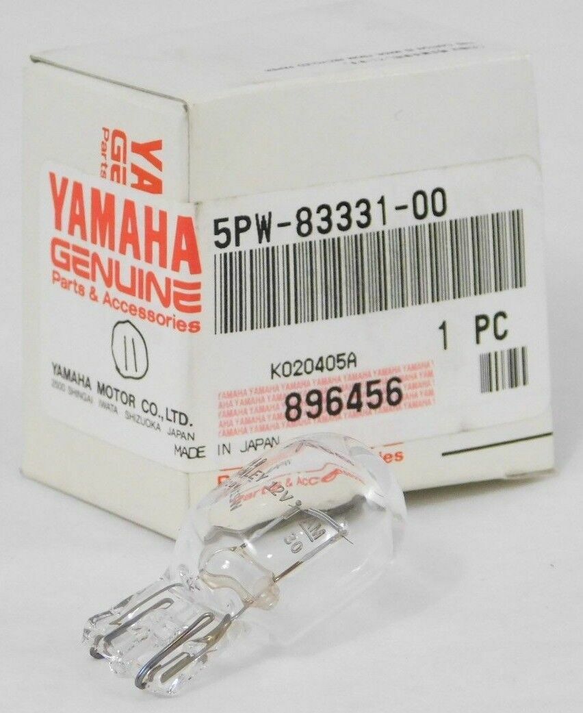 NOS Genuine 2002-2009 Yamaha YZFR1 FZS6 FZ1 FLASHER BULB OEM 5PW-83331-00 NEW