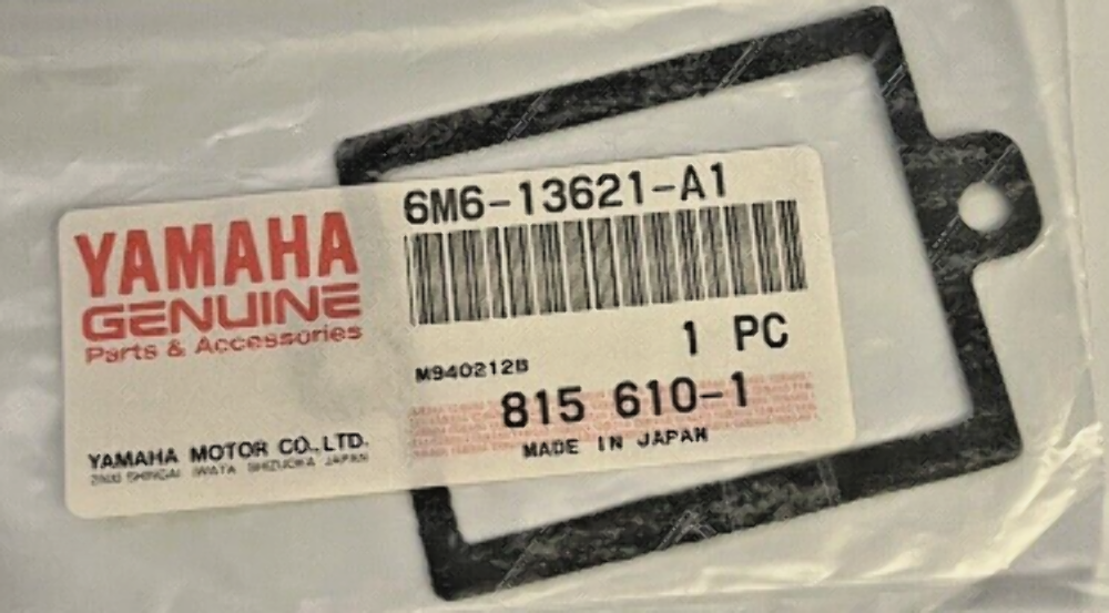 NEW OEM YAMAHA SJ650 WR650 WRA650 WRB650 REED VALVE GASKET 6M6-13621-A1 QTY-2