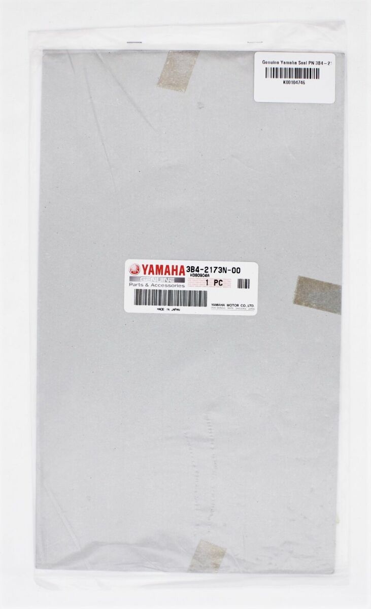 Genuine Yamaha Seal Part Number - 3B4-2173N-00 NOS OEM