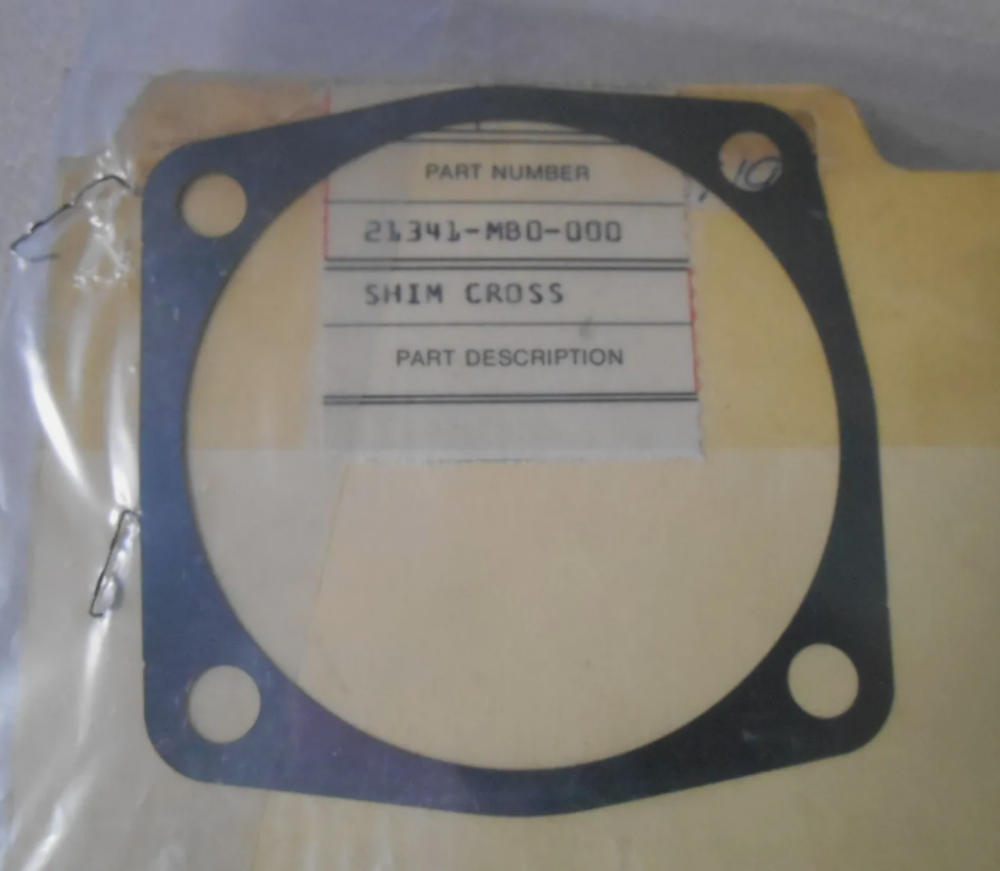 NOS Honda Shim 0.04 1982 VF750 21341-MB0-000