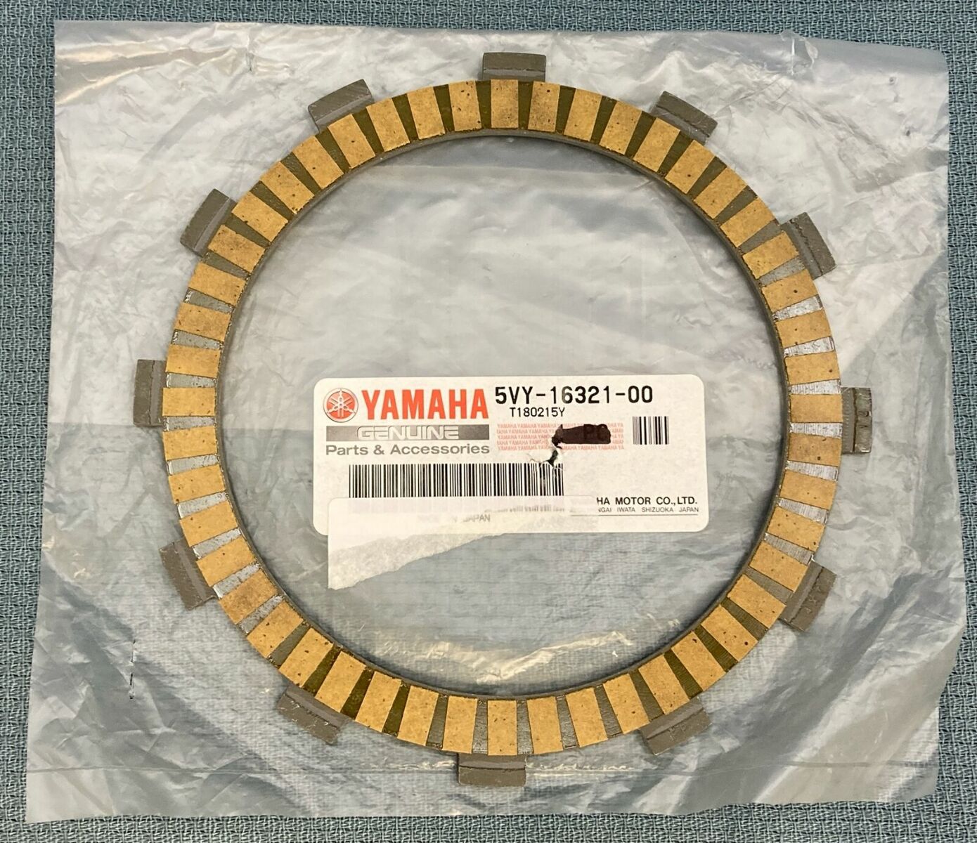 Yamaha OEM Clutch Plate YFZ450R YFZ450X YFZR1 WR450F FZ1 YZ450F 5VY-16321-00-00