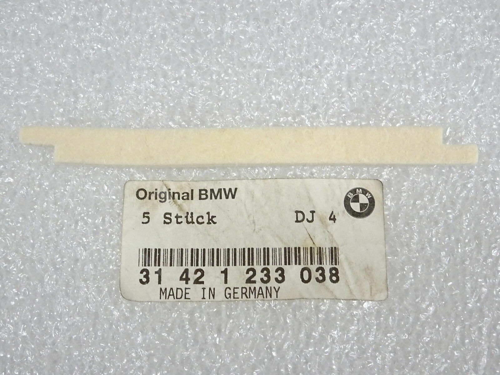 BMW NOS NEW 31421233038 Felt R100 R90 R80 R75 R60 - Sun Coast