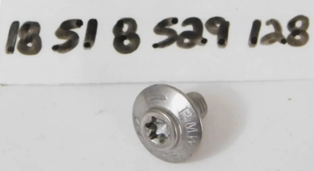 NOS OEM BMW Body Screw Without Collar 2014-18 S1000XR 18518529128