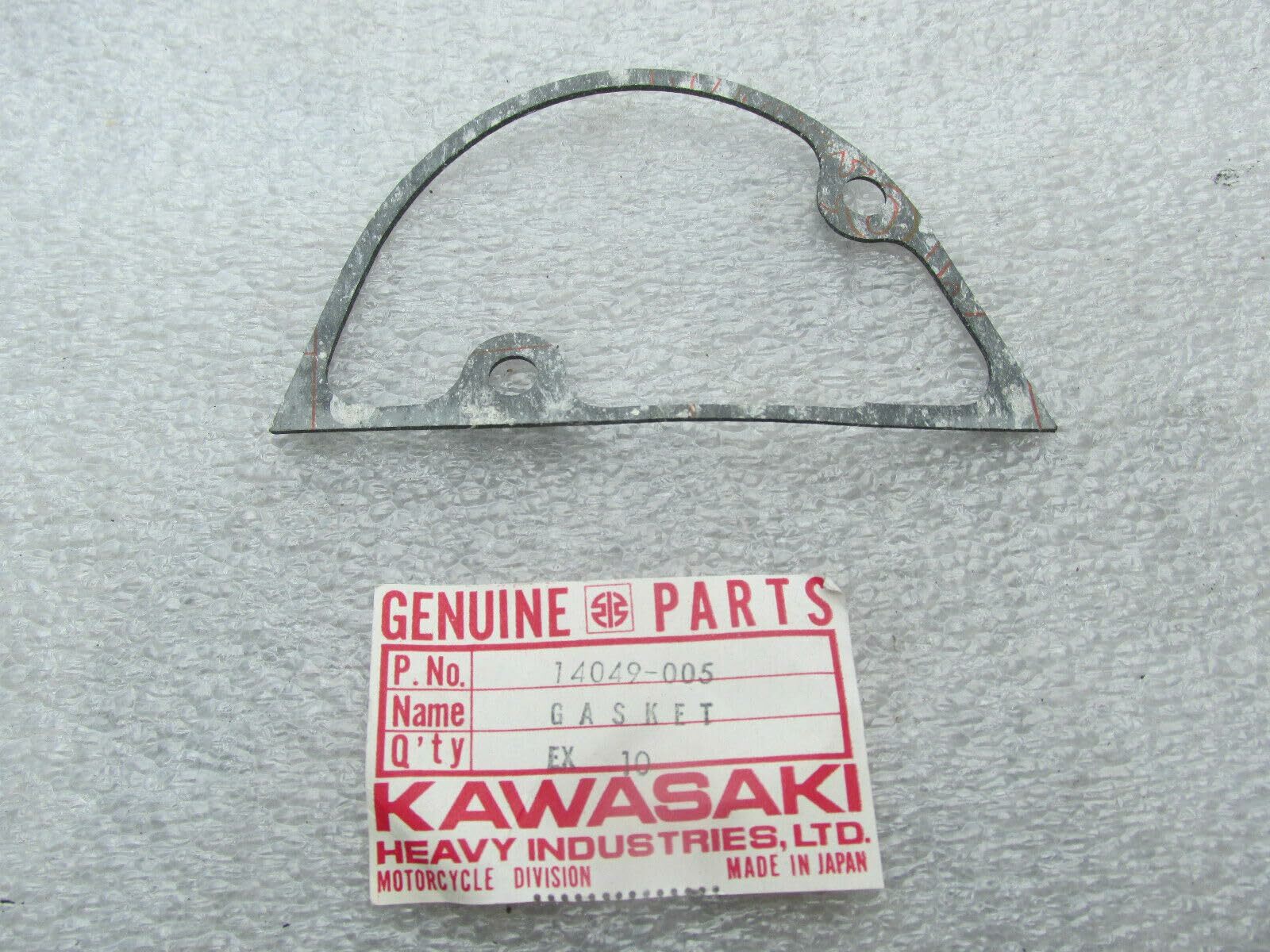 GASKET, CLUTCH RELEASE, Genuine Kawasaki OEM Motorcycle / ATV Part 14049-005