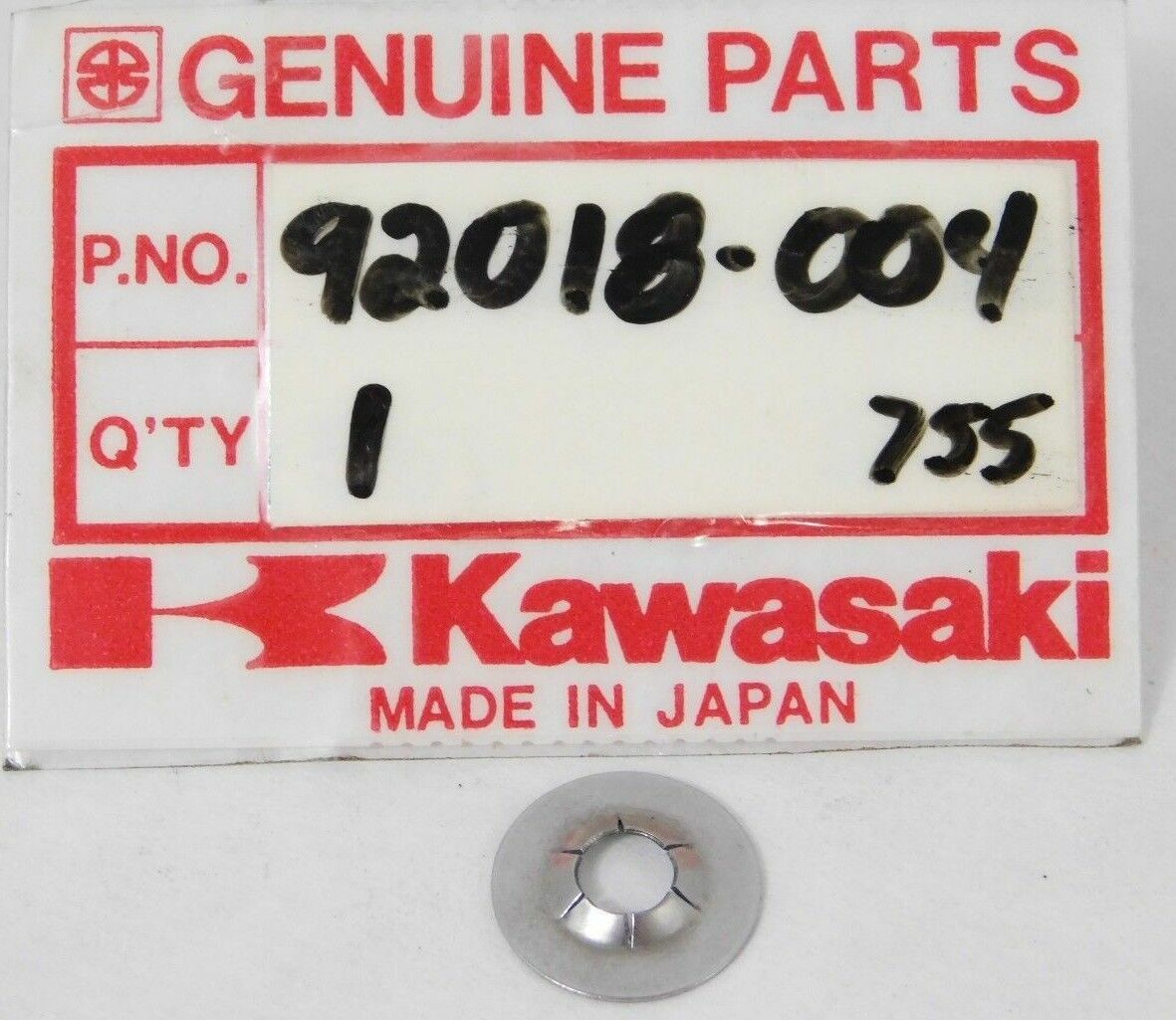 Kawasaki 92018-004 - LOCK NUT