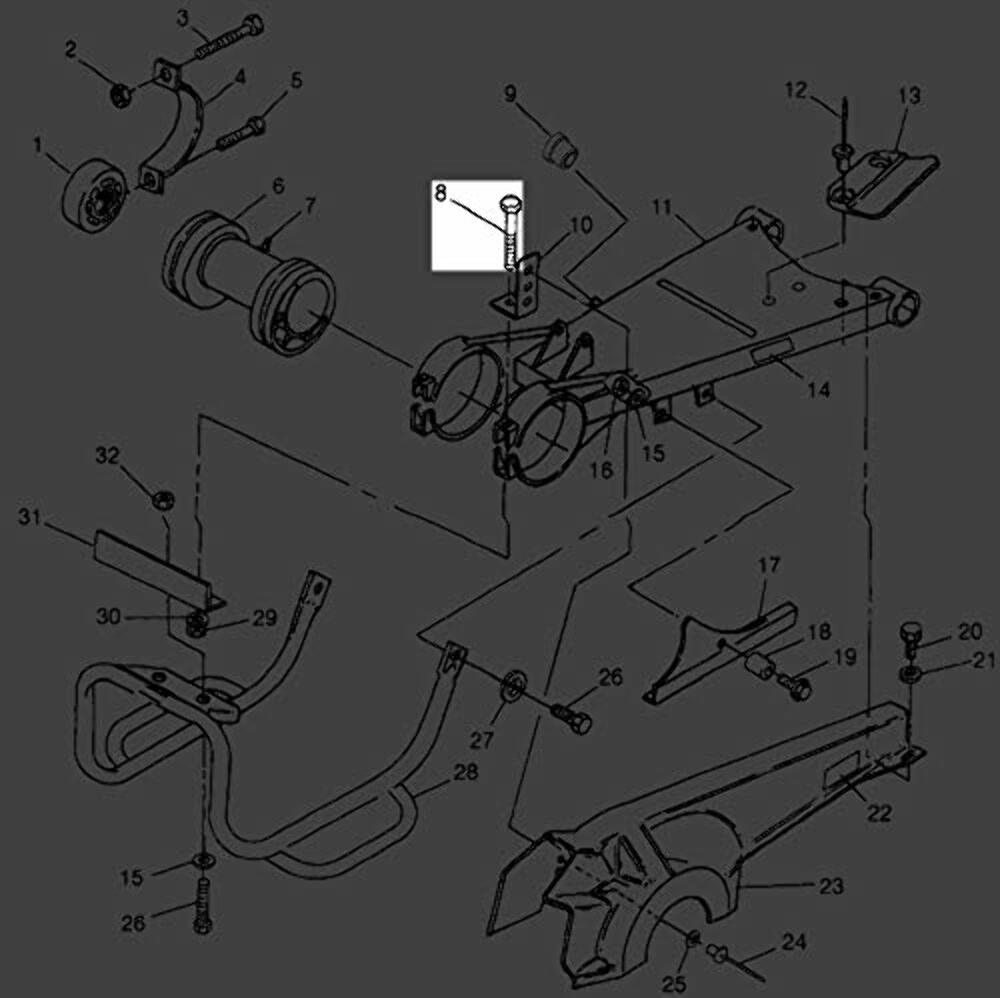 Polaris ATV Bolt, Genuine OEM Part 7512576
