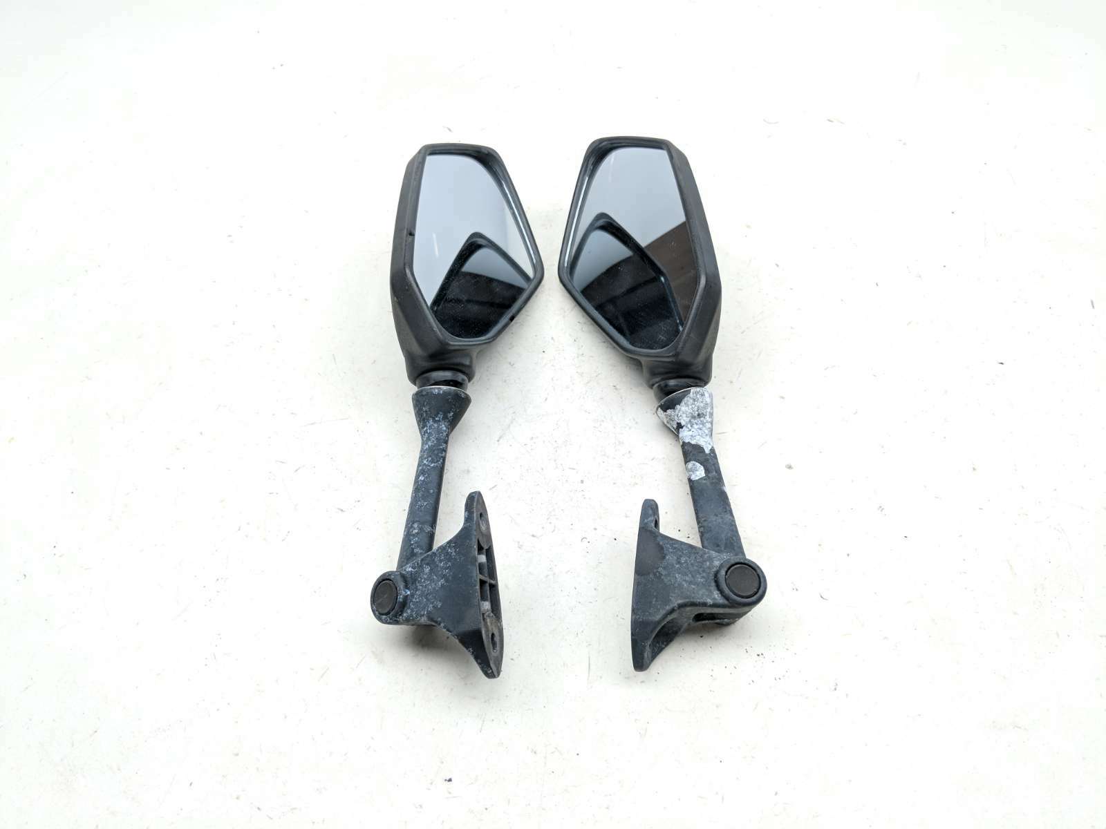 11 Kawasaki ZX6R Ninja Left Right Side Mirrors Pair