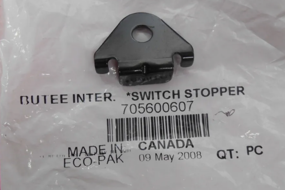 NOS Can Am OEM Switch Stopper Roadster Spyder GS 705600607