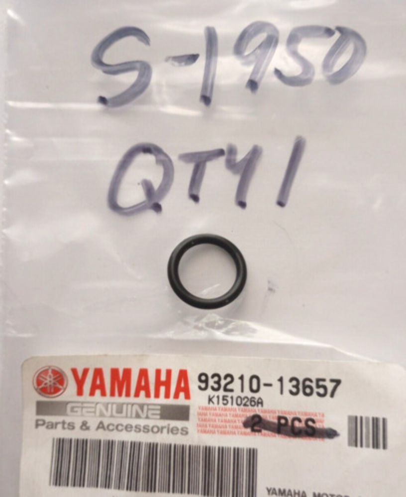 NOS YAMAHA FJ1200 TDM850 XT600 XV1600 GRIZZLY RAPTOR O-RING 93210-13657 QTY2