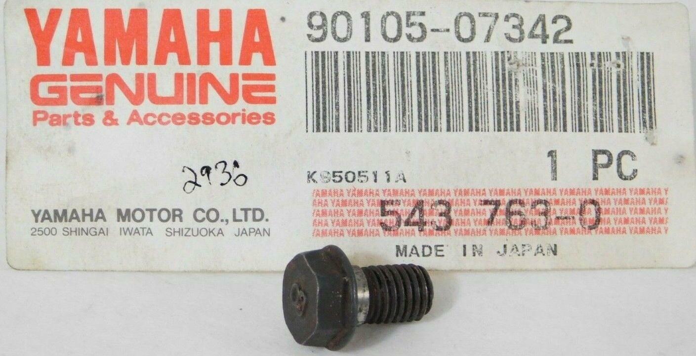 NOS Genuine Yamaha 70s-00s Motorcycle ATV Camshaft Sprocket Bolt