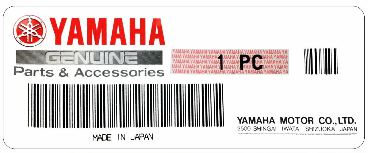 Yamaha 92990-10200-00 Washer; 929901020000 Made by Yamaha