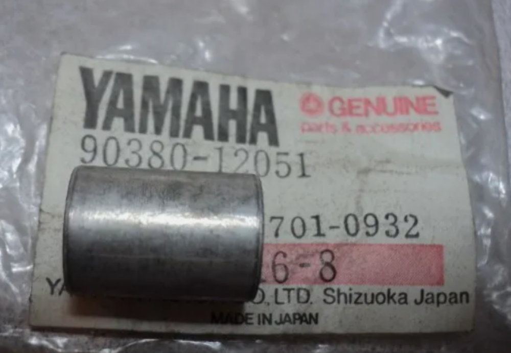 1977-2013 YAMAHA TW TZ YZ MX IT XT YFS DT YTM BW XV BUSHING OEM P/N 90380-12051