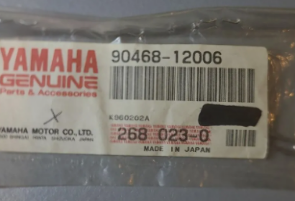 Yamaha 90468-12006 Clip Genuine OEM New QTY 3