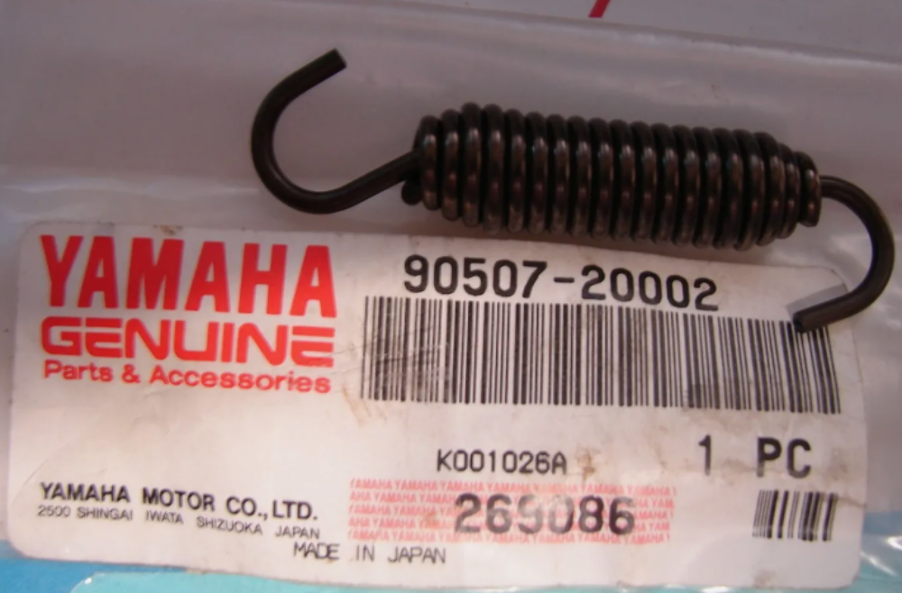 1964-1991 XS650 YZ400 XJ650 YAMAHA NOS OEM 90507-20002-00 SPRINGTENSION QTY 2