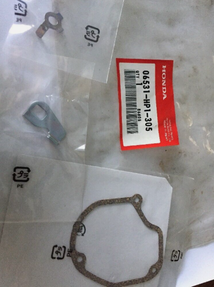 NOS Genuine 1986-1987 Honda TRX 450 R Lower Throttle Arm Set OEM 06531-HP1-305