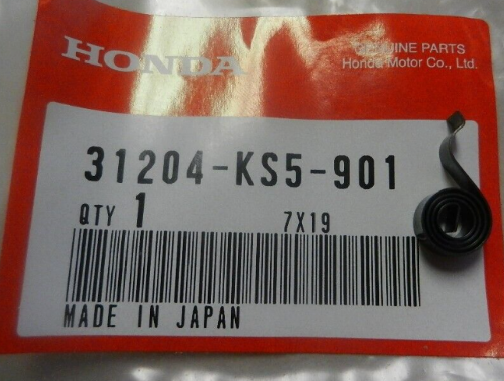 Genuine Honda OEM 31204-KS5-901 ATV Starter Brush Carbon Brush Spring