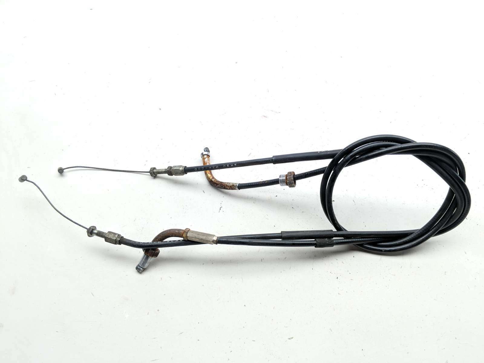 97 Honda Shadow Spirit VT1100C Throttle Cable Lines