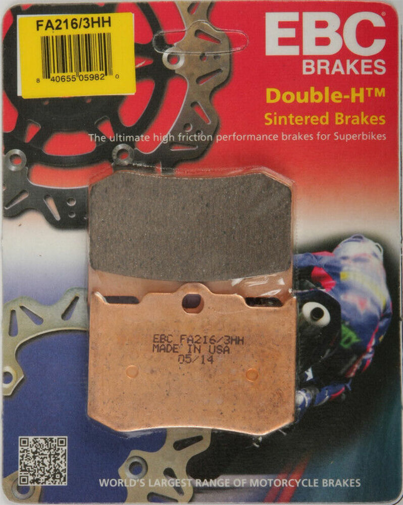 EBC FA216/3HH Brake Pads - HH Sintered Brake Pads