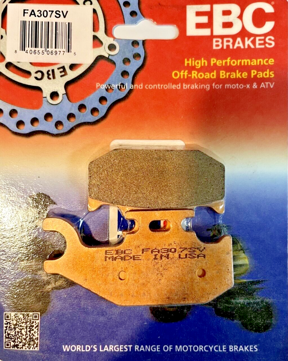EBC SV LEFT Front Brake Pads Can Am 2007-12 Outlander 500 650 FA307SV