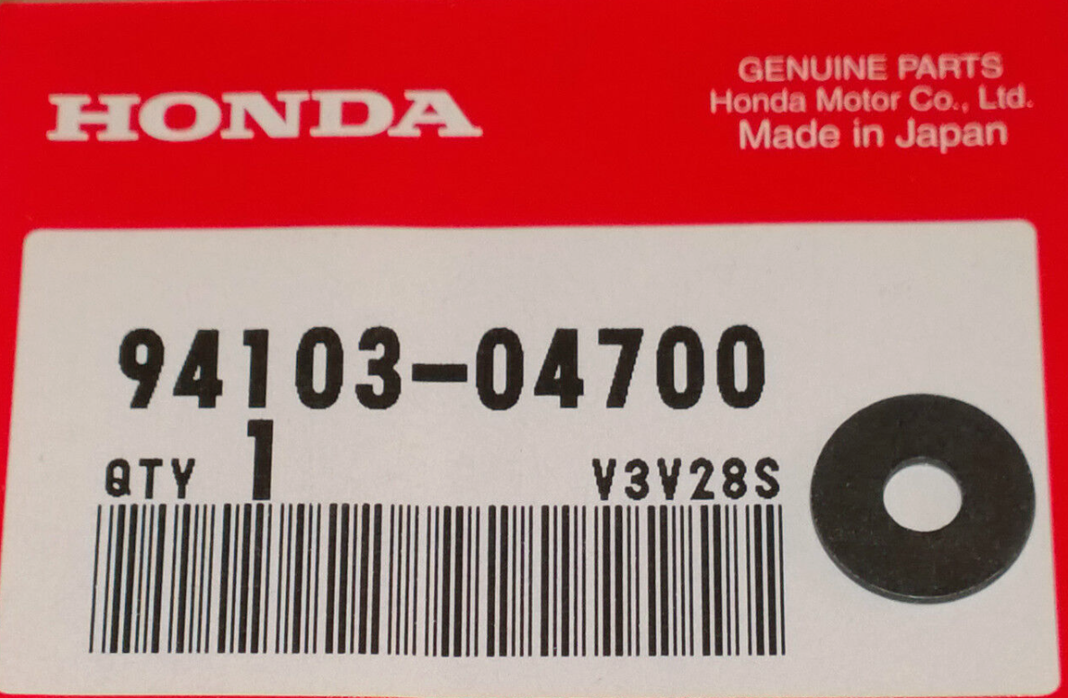 HONDA CBR1000RR 2018 - WASHER, PLAIN (4MM) 94103-04700