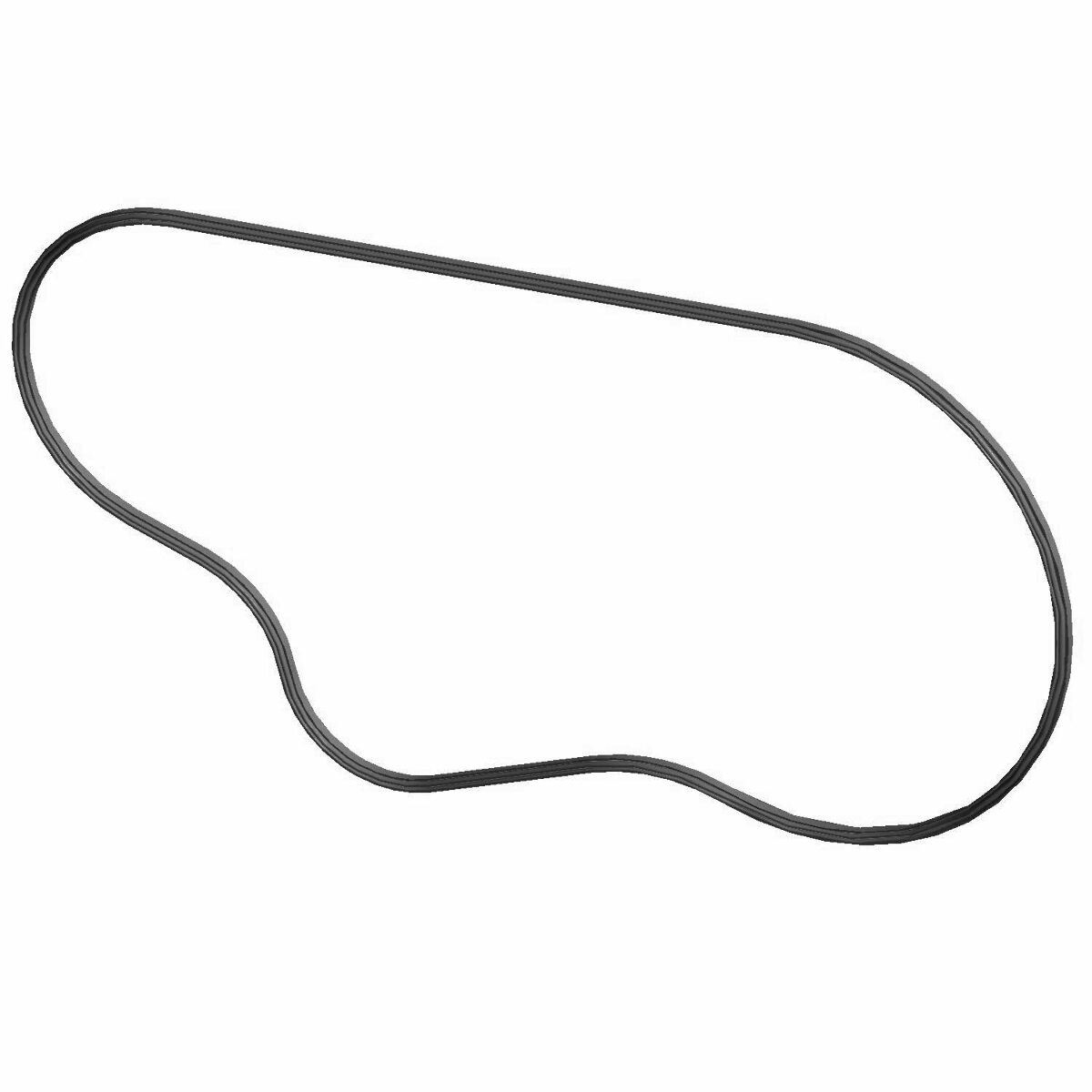 Polaris Snowmobile Chaincase Cover Gasket, RMK, Genuine OEM Part 5814070, Qty 1