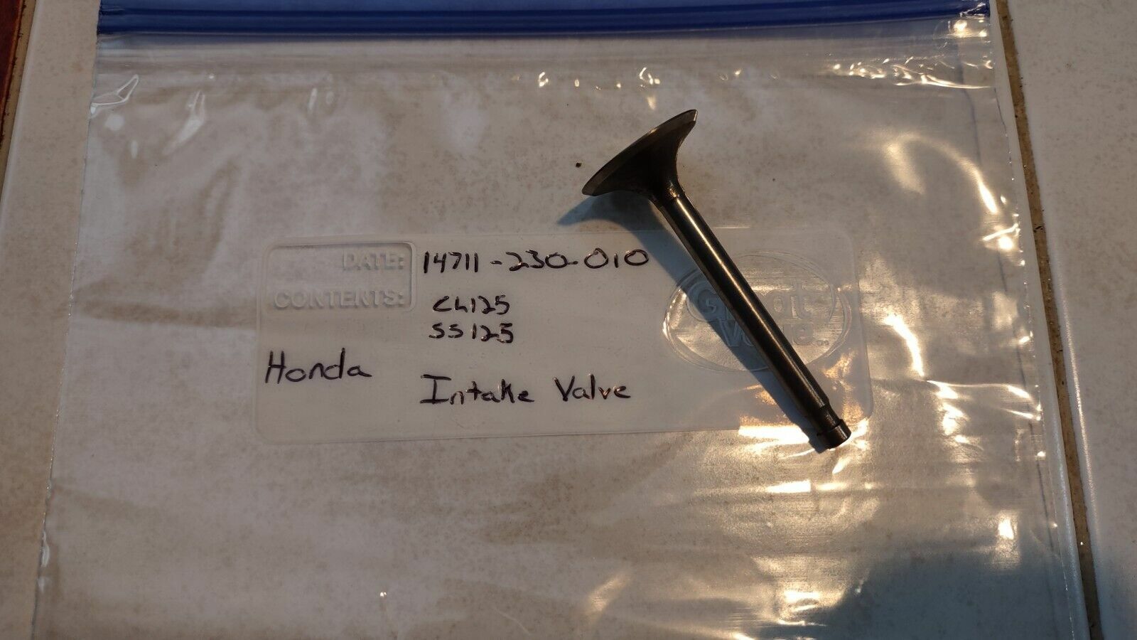 NOS Honda Intake Valve 14711-230-010 CL125 SS125