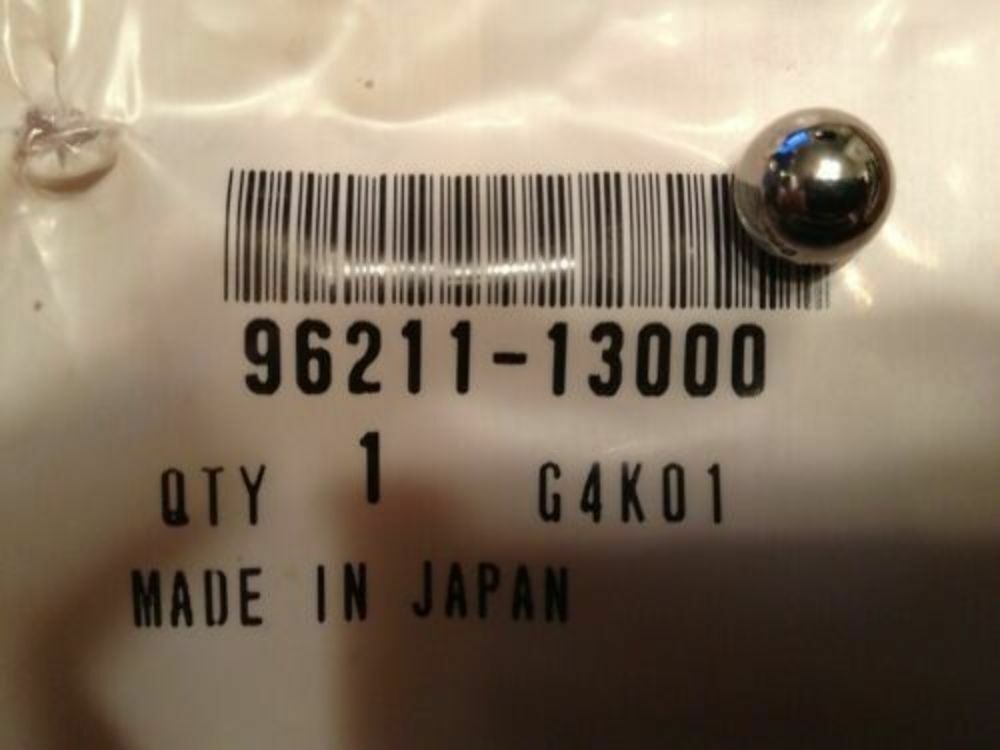NOS Honda 1984-1986 CR125R 1984-1991 CR250R Bearing Ball 96211-13000