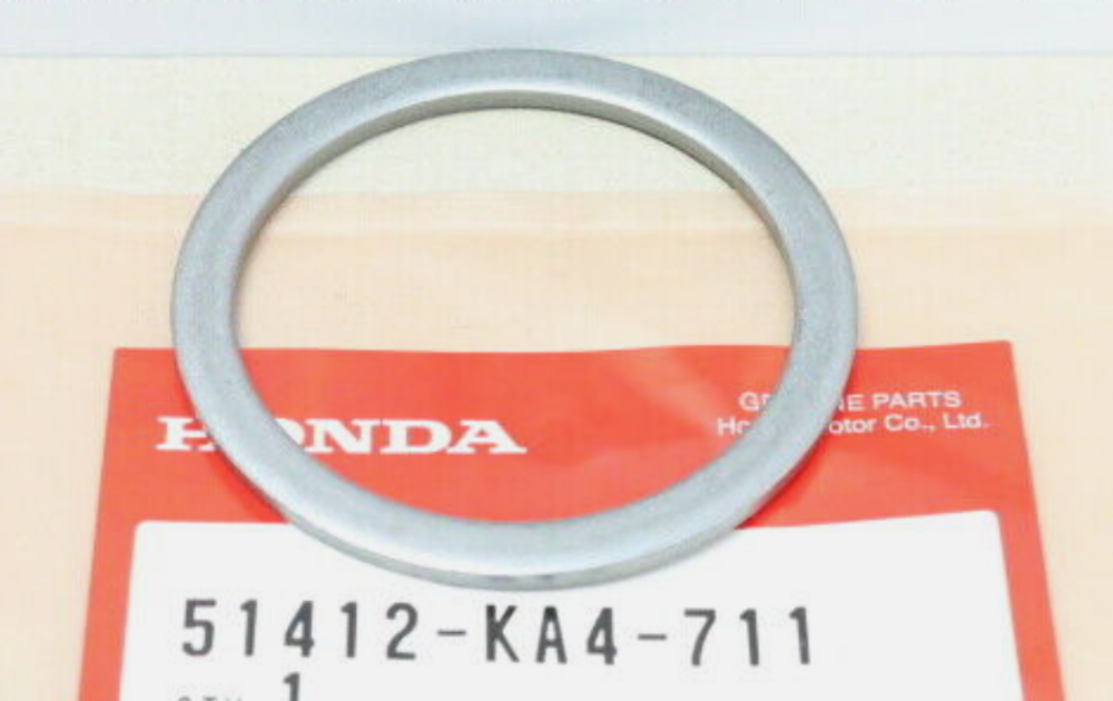 Honda OEM Front Fork Back-Up Ring Plate Washer 51412-KA4-711