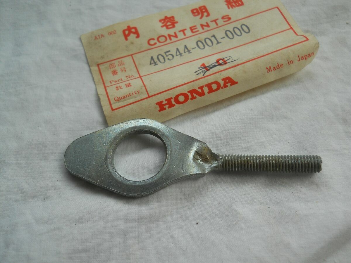 NOS Honda CM91 CT200 CT90 Trail 90 Left Side Drive Chain Adjuster 40544-001-000